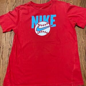 Boys Nike Red Shirt